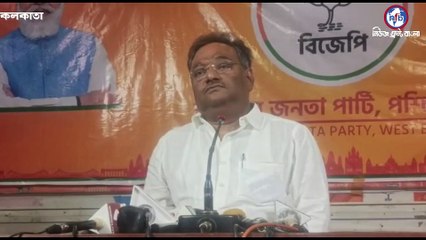 সাংবাদিক সম্মেলনে শমিক ভট্টাচার্য