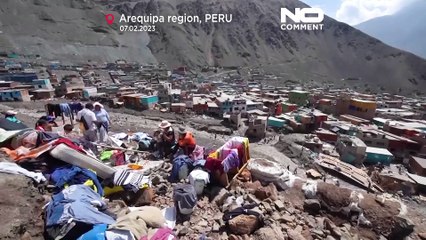 Tote und Verletzte bei Erdrutschen in Peru