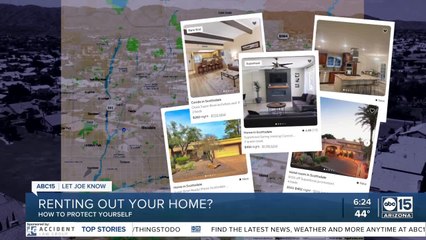 Let Joe Know - How to protect yourself while renting out your home