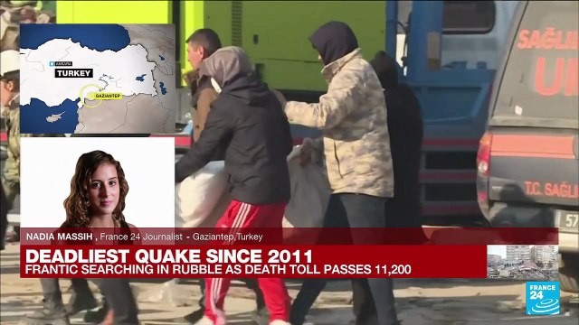 Turkey, Syria earthquakes: Frantic search for survivors in Gaziantep