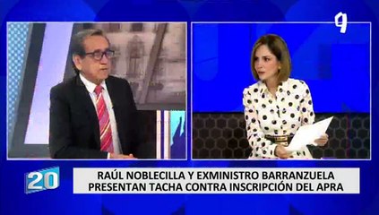 Presentan tacha contra inscripción del Partido Aprista