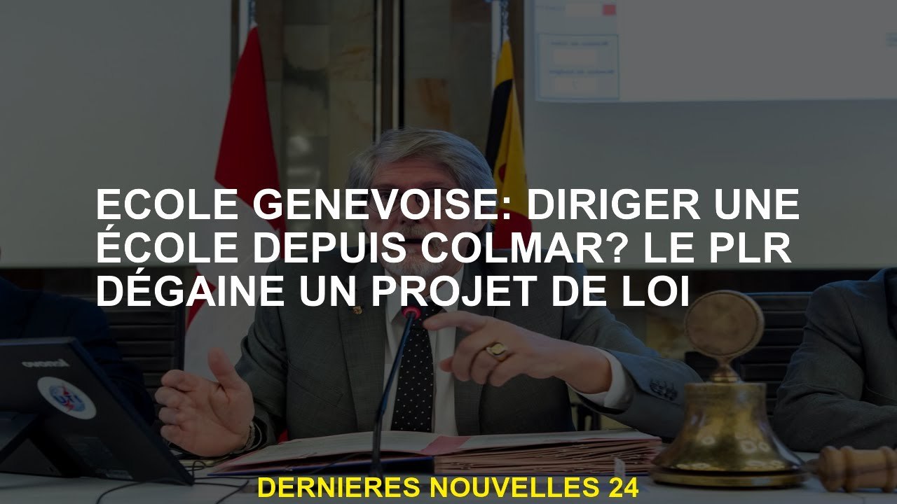 École de Genève: Diriger une école de Colmar? Le PLR dessine un projet de loi