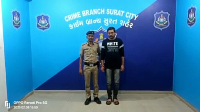 SURAT VIDEO NEWS : कुख्यात मनीष कुकरी गैंग का वांछित गुर्गा गिरफ्तार