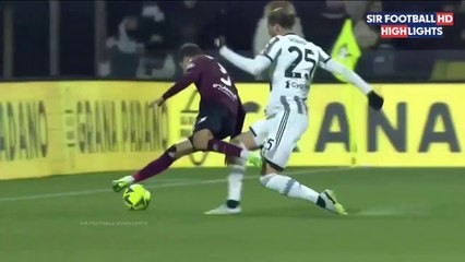 Salernitana-Juventus 0-3 __ Vlahovic hits brace in routine win Goals - Highlights -
