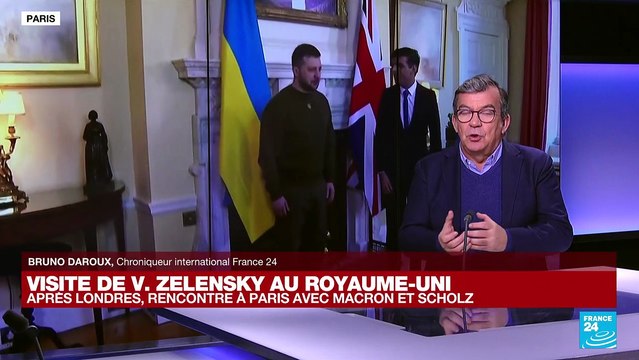 Visite de Zelensky au Royaume-Uni : après Londres, rencontre avec Emmanuel Macron et Olaf Scholz