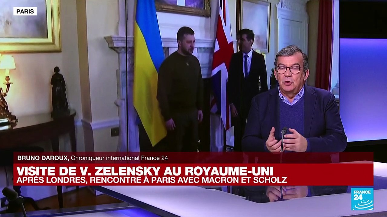 Visite de Zelensky au Royaume-Uni : après Londr...