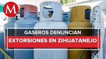 En Zihuatanejo, suspenden venta de gas LP por extorsiones