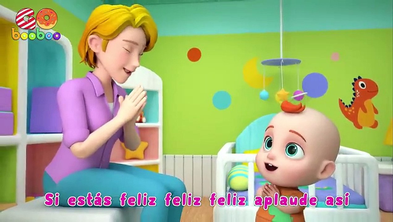 Si Eres Feliz Y Lo Sabes _ Canciones Para Niños _ GoBooBoo Canciones Infanti_HIGH