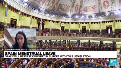 Spain debates bill on menstrual pain leave