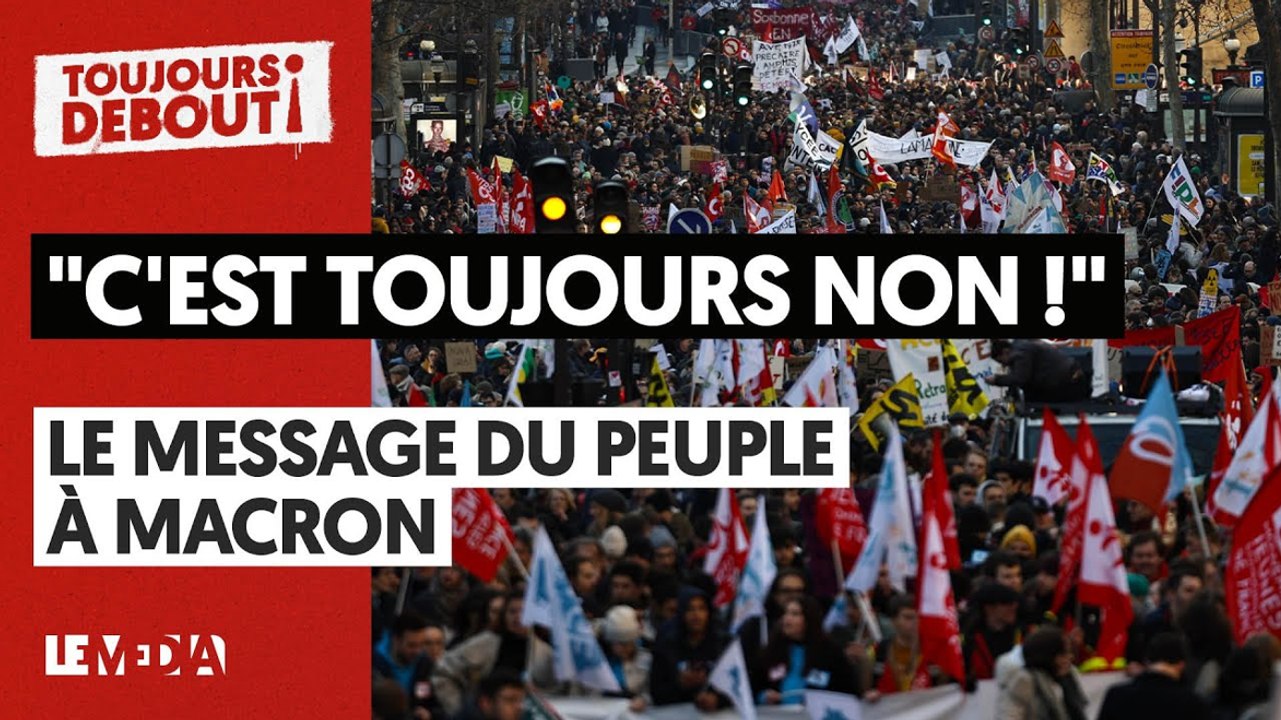 GRÈVE DU 7 FÉVRIER_: C'EST CONFIRMÉ, LE PEUPLE DIT NON - NICOLAS FRAMONT CONTRE LES PARASITES BOURGEOIS
