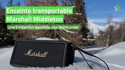 Test de l'Enceinte Portable Marshall Middleton : La Puissance de l'Emberton en Version Plus Forte 🔊 - thumbnail