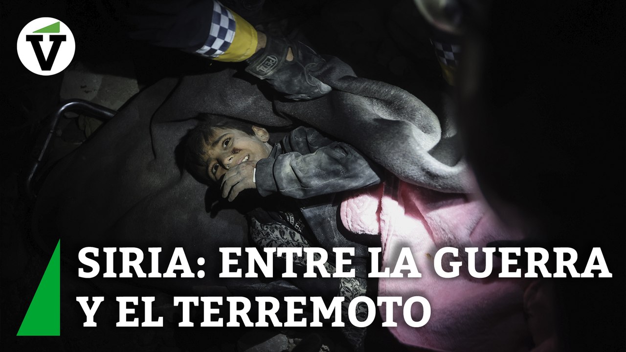 Terremoto en Siria: rescates a contrarreloj en un país sumido en la guerra