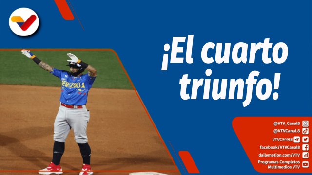 Deportes VTV | Venezuela derrota a Curazao y alcanza su cuarto triunfo en la Serie del Caribe 2023