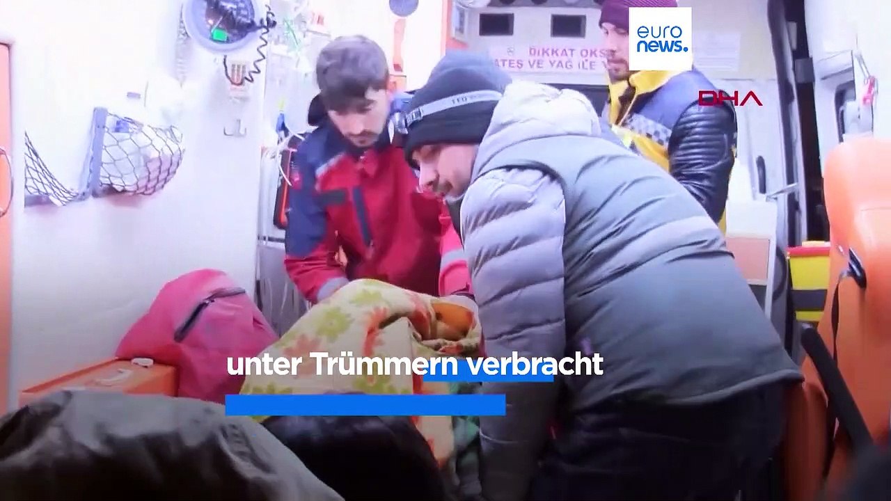 'Wunderkinder' - Nach Tagen aus den Trümmern des Erdbebens gerettet