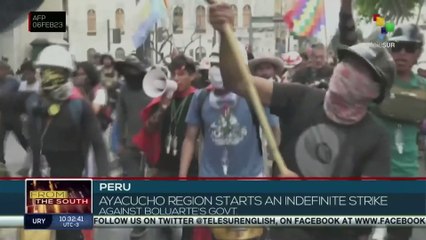 Peru: Ayacucho begins indefinite strike
