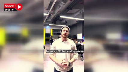 Dünyaya seslenen Kerem Bürsin Türkiye için yardım istedi