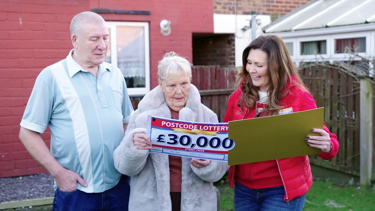 Yorkshire People's Postcode Lottery win in Sheffield