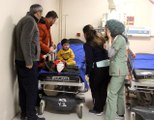 Deprem bölgesinden getirilen 50 yaralı Sivas'ta tedaviye alındı