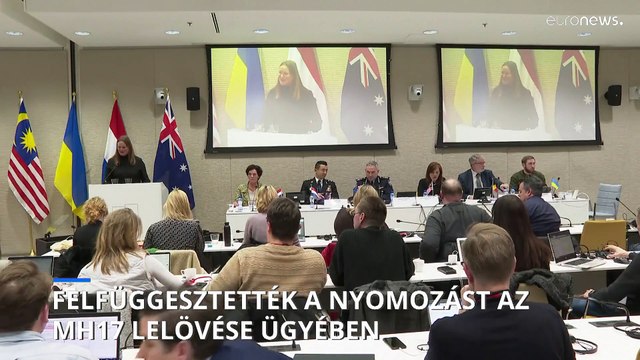 Felfüggesztették a nyomozást a 9 éve lelőtt maláj repülőgép ügyében