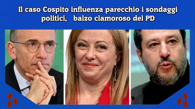 Il caso Cospito influenza parecchio i sondaggi politici, balzo clamoroso del PD
