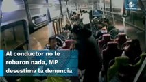 En menos de un minuto, así roban a pasajeros de un camión en Toluca