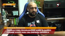 Trabaja como programador desde el barrio Itaembé Guazú para una empresa española