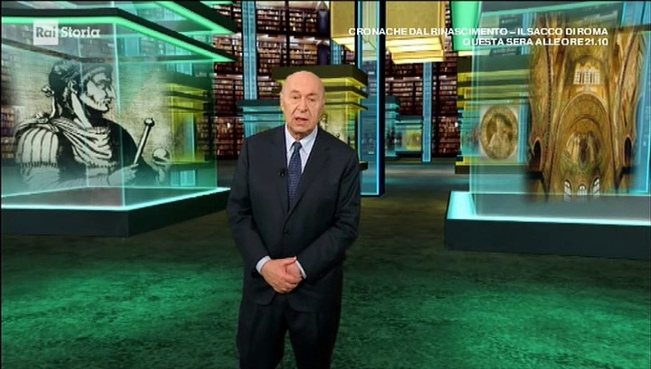 Passato e Presente di Paolo Mieli - Alessandro Barbero - L'Impero bizantino [romano d'Oriente] (RaiStoria 2019-04-01)