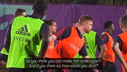 New Belgium coach Tedesco vows to make De Bruyne smile again