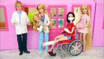 Pink Hospital For Dolls, Pediatrician Doctor dokter RSUD مستشفى Boneca de médico Krankenhaus Hospital