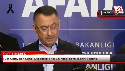 Fuat Oktay'dan Kemal Kılıçdaroğlu'na: Siz hangi havalimanını yaptınız