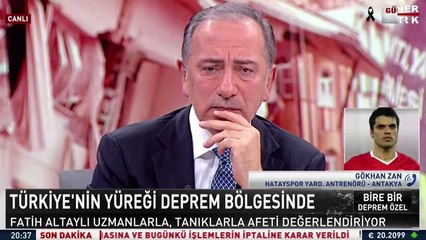 Gökhan Zan gözyaşları içinde anlattı: 'Artık biz göçük altındakilerin sadece cansız bedenlerini bekliyoruz'