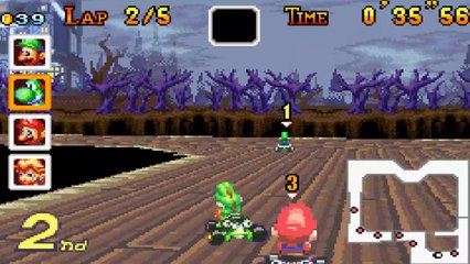 [Vidéo Défi] Mario Kart Super Circuit - 200 Pièces Challenge