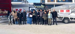 Burdur'da yaşayan Çinlilerden afet bölgesine yardım