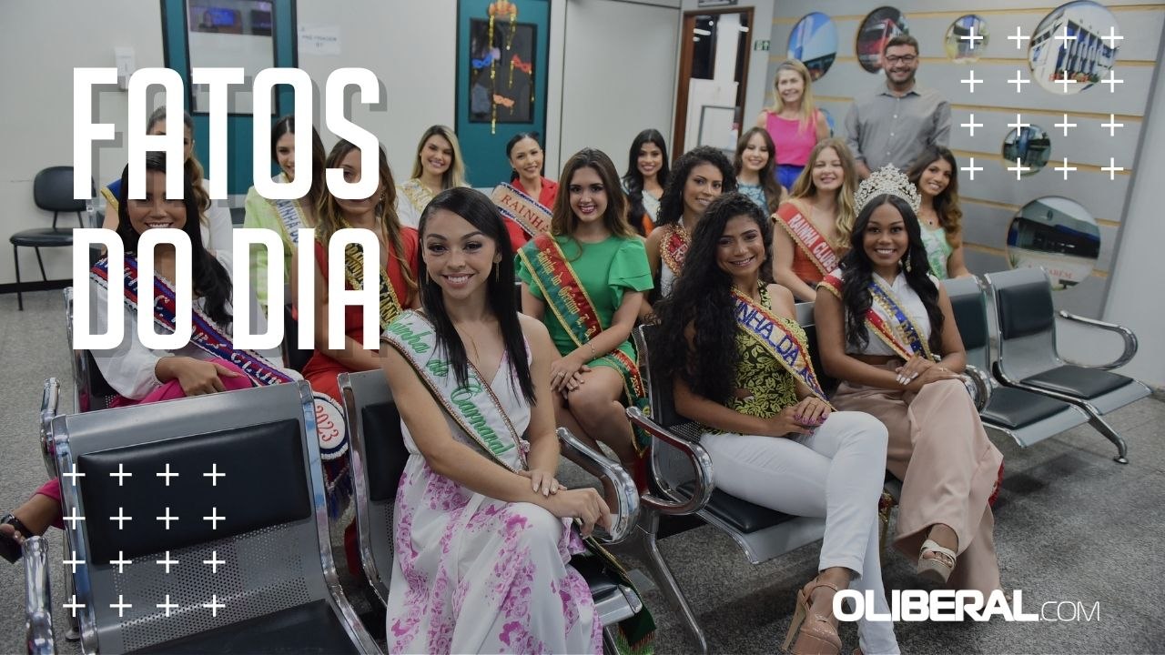 Rainha das Rainhas 2023: candidatas visitam a Fundação Hemopa para incentivar a doação de sangue