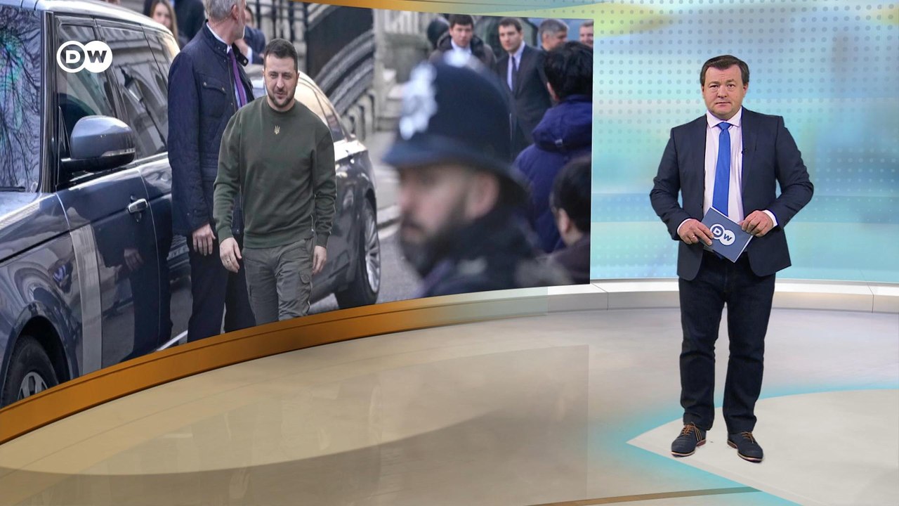 Зачем Зеленский отправился в Лондон и Париж на самом деле. DW Новости (08.02.2023)