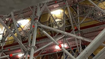 Florencia empieza a restaurar los mosaicos de la cúpula de su baptisterio