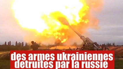 l'armée russe annonce avoir détruit un grand stock d'armes occidentales