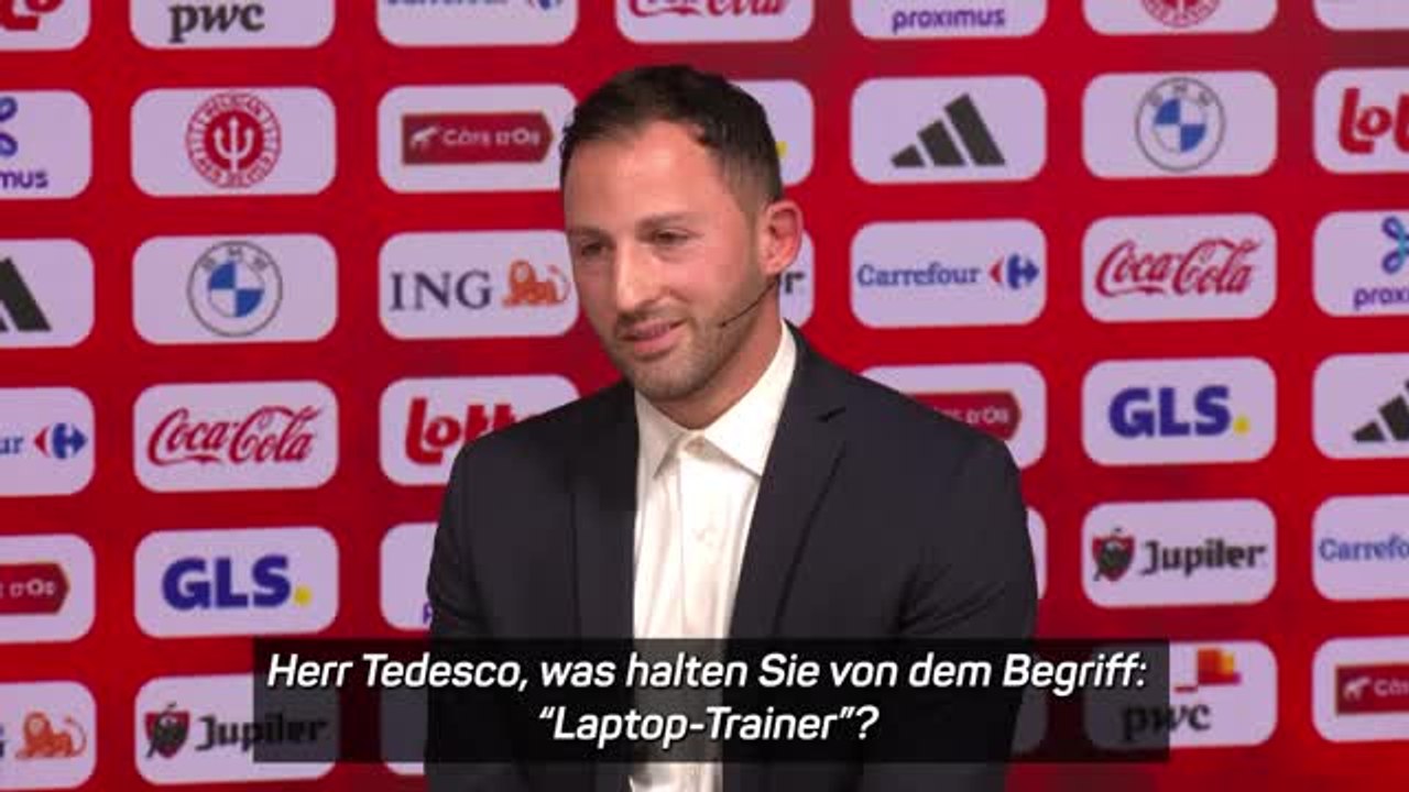 Tedesco: Gehe nicht mit meinem Laptop ins Bett