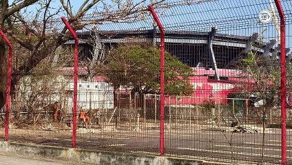 Dan de alta a trabajador lesionado en estadio Luis "Pirata" Fuente