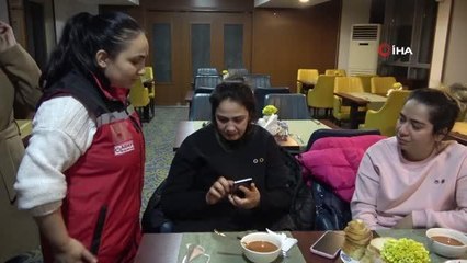 Giresun'a getirilen depremzedeler o anları anlattılar