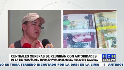 A reunión Centrales Obreras y gobierno para fijar nuevo Salario Mínimo