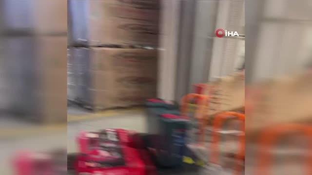 Bursalı inşaat şirketinden yardım bölgesine bir kamyon dolusu teknik malzeme