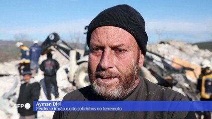 O drama de sírios e turcos após o terremoto devastador