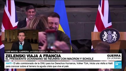Informe desde París: Zelenski viaja a París para reunirse con Macron