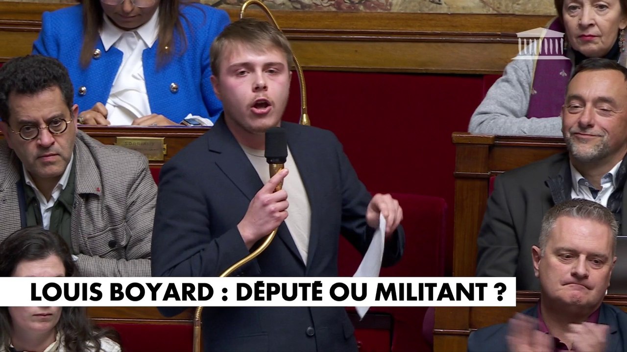 Louis Boyard : député LFI à l'Assemblée nationale ou militant étudiant ?