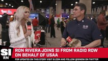 Ron Rivera Joins SI From Radio Row to Talk Coaching for Andy Reid and Super Bowl LVII