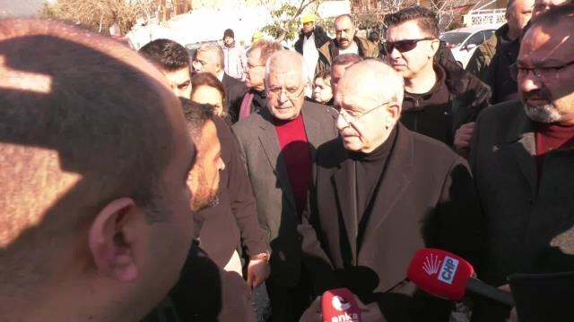 Kılıçdaroğlu'nun Nurdağı Afet Bölgesinde Dinlediği Depremzede: Yardım Geliyor Diyorlar. Hani Yardımlar, Nerede Yardımlar? Nerede Devletimiz?