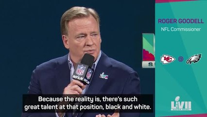 Download Video: 'They make the league better' - NFL Commissioner proud of historic first for black QBs