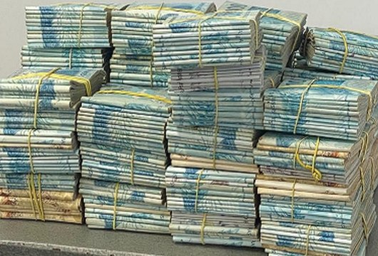 PF apreende mais de meio milhão de reais em casa de coordenador de campanha de um político, na Paraíba