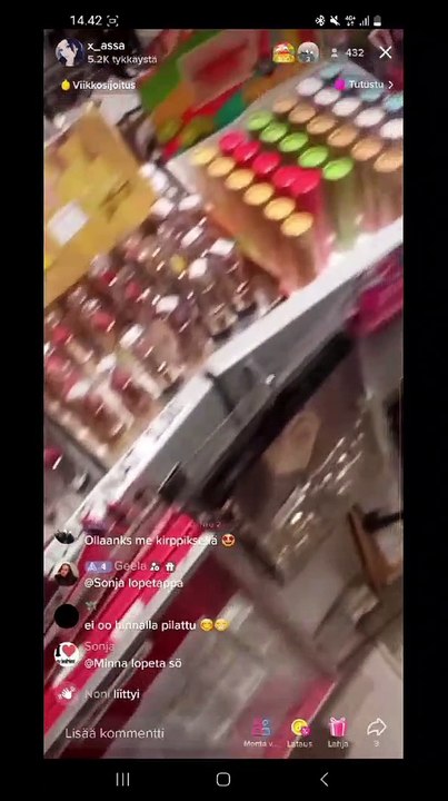 Shoppailulive Malmilla 080223